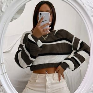 Oversized Crop Sweater